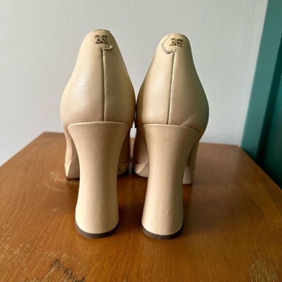 Sam Edelman Jed Women’s Matte Eggshell Ivory Chunky Platform Tassel Detail Loafe - Picture 6 of 14